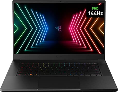 Razer Blade 15 Gaming Laptop: NVIDIA GeForce RTX 3070 - 11th Gen Intel 8-Core i7 CPU - 15.6" FHD 144Hz - 16GB RAM - 512GB SSD - CNC Aluminum - Chroma RGB Lighting - Thunderbolt 3