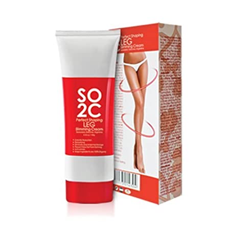 Anti Cellulite Remover Cream by SO2C | All-Natural Anti-Cellulite & Skin Firming, Tightening, Toning, Slimming & Thermogenic Cream | Tightening and Slimming for Legs, Thighs, Hip & Buttocks | Set of 1