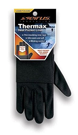 Seirus Innovations Thermax Heat Pocket Black Glove Liner