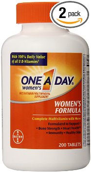 One-A-Day Women's Formula, 200 Tablets ( Pack of 2)