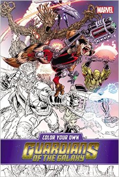 Color Your Own Guardians of the Galaxy