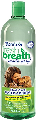 Tropiclean Fresh Breath Plaque Remover Pet Water Additive 338oz