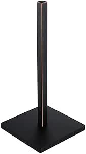 JQK Paper Towel Holder Stand Oil Rubbed Bronze, 304 Stainless Steel Kitchen Free Standing Countertop Paper Towel Dispenser Fits Standard and Jumbo Size, PTH240-ORB