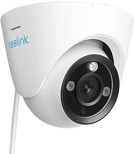 Reolink 12MP Camara Vigilancia PoE con Foco, Camara IP Exterior con Detección de Personas/Vehículos/Pets, Audio Bidirectional, Visión Nocturna en Color, Grabación 24/7 y Lapso de Tiempo, RLC-1224A