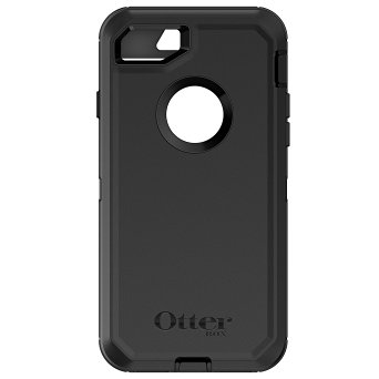 OtterBox DEFENDER SERIES Case for iPhone 7 (ONLY) - Frustration Free Packaging - BLACK