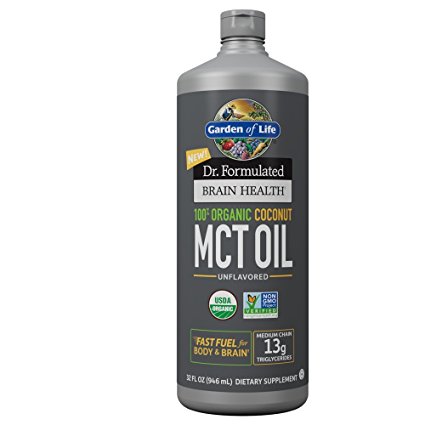 Garden of Life Dr. Formulated Organic Brain MCT Oil 32 oz