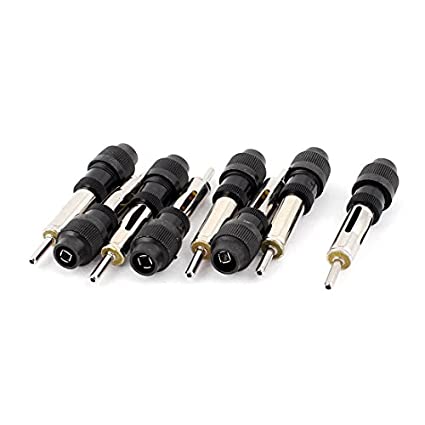 uxcell a15070800ux0124 Auto Car CD Radio Stereo Antenna Male Plug 8 Pcs (Pack of 8)