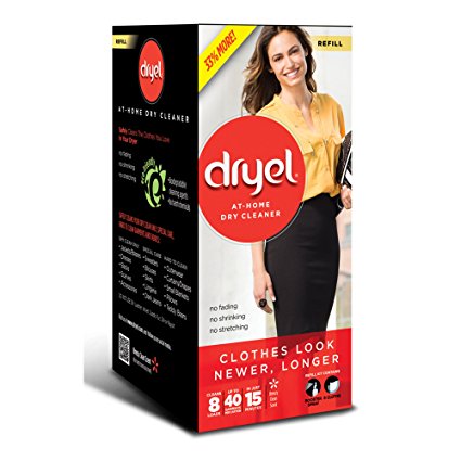 Dryel At-Home Dry Cleaner Refill Kit - 8 Loads