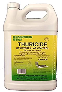 Shouthern Ag Thuricide HPC For Control of Caterpillars & Worms, 1 Gallon - 128oz