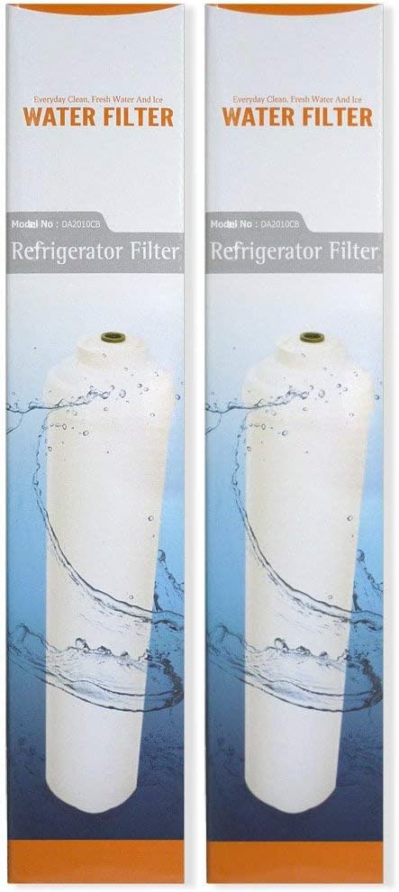 Microfilter DA2010CB - Fridge Water Filter Cartridge - 2 Pack