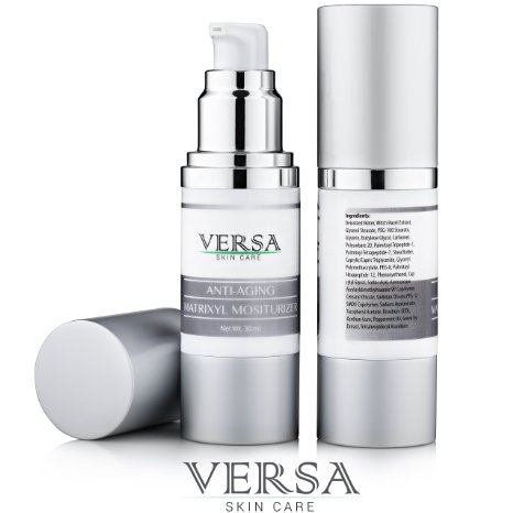 VERSA - Matrixyl 3000 cream - get rid of age spots with patented pentapeptides, hyaluronic Acid, Vitamin C and E - Advanced dermatology, 30ml