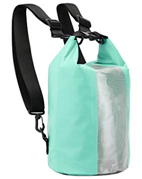 MIER Waterproof Dry Bag Roll Top Lightweight Dry Gear Backpack for Kayaking, Boating, Rafting, Hiking, Camping, Swimming, Outdoor