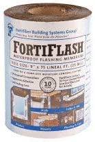 FortiFlash M705030 25 mil 9" x 75' Fortifiber Waterproof Flashing