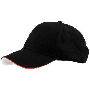 Cido Capllov Cotton Baseball Cap with Adjustable Velcro, One Size Fits All