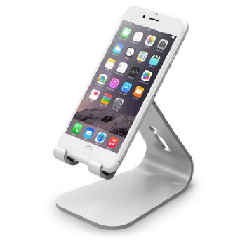 elago M2 Stand for all iphones Galaxy and Smartphones Angled Support for FaceTime Silver