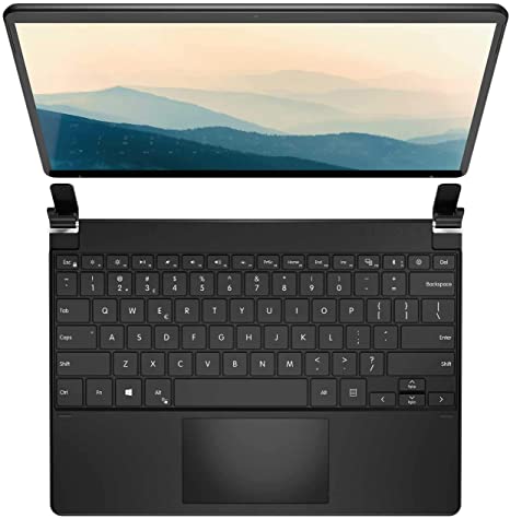 Brydge SPX  Wireless Keyboard with Precision Touchpad | Compatible with Microsoft Surface Pro X | Designed for Surface | (Black)