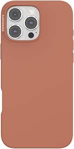 PopSockets iPhone 16 Pro Max Case Compatible with MagSafe, Phone Case for iPhone 16 Pro Max, Wireless Charging Compatible, Case Only - Terracotta