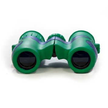 Shock Proof 8x21 Kids Binoculars Set - For Bird Watching - Educational Learning - Stargazing - Hunting - Hiking - Sports Games - Outdoor Adventure - Astronomy (USA SELLER)