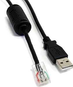 StarTech.com 6 ft Smart UPS Replacement USB Cable AP9827 - USB cable - USB (M) to RJ-45 (10 pin) (M) - 6 ft - black - USBUPS06