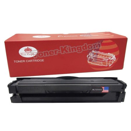 Toner Kingdom Compatible with Samsung MLT-D101S Toner Cartridge for ML-2160 ML-2165 ML-2165W SCX-3400 SCX-3400F SCX-3400FW SCX-3405 SCX-3405F SCX-3405FW SCX-3405W SF-760P - 1 Pack Black