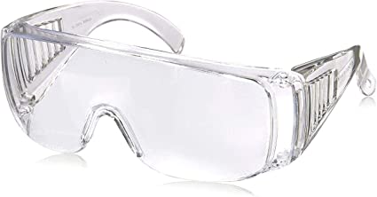 Safety Goggles Splash Resistant Lens Anti Fog, Over Glasses with Soft Nose Piece (1)