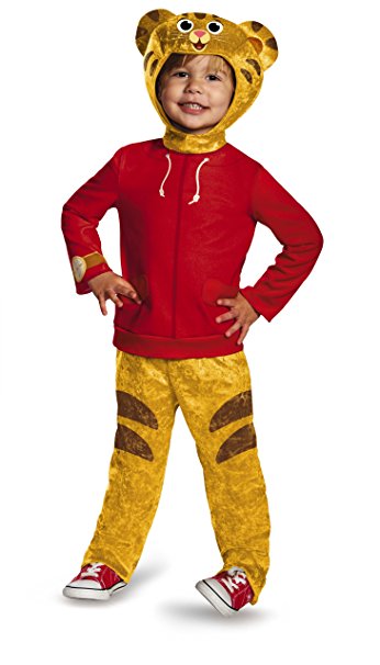 Disguise Daniel Tiger's Neighborhood Daniel Tiger Classic Toddler Costume, Medium/3T-4T