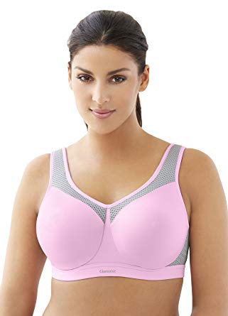 Glamorise Women's Full Figure High Impact Wonderwire Sports Bra #9066