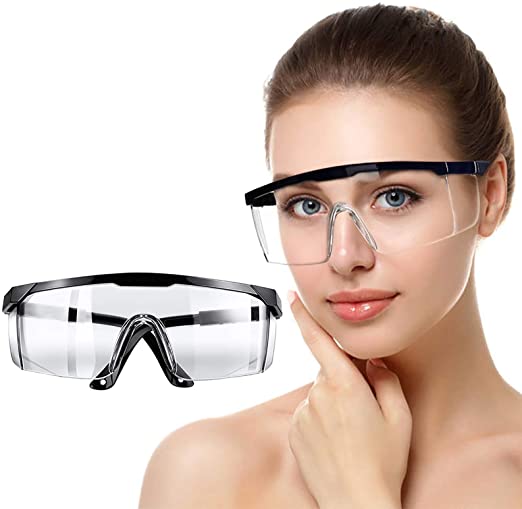 Safety Glasses, Safety Goggles, Fog-Proof Lightweight Protective Eyewear Protective Glasses, for Woodworking, Gardening, Outdoor Sports and more