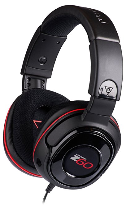 Turtle Beach Ear Force Z60 with DTS Headphone:X 7.1 Surround Sound Gaming Headset for PC and Mobile Devices (Certified Refurbished)