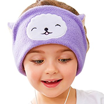 Kids Hearing Protection Headphones - Easy Adjustable Kids costume Headband SILKY Headphones for Children, Perfect for Travel and Home - Sheep