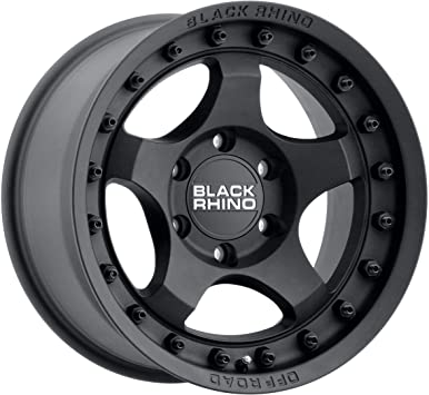 BLACK RHINO BANTAM Custom Wheel - 16" x 8", -10 Offset, 6x139.7 Bolt Pattern, 112.1mm Hub - Textured Black