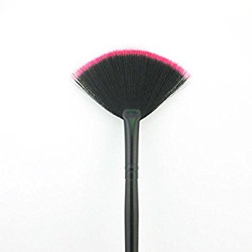 Akak Store 1 Pcs Slim Fan Shape Powder Concealor Blending Finish Highlighter Makeup Brush Nail Art Brush