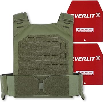 EVERLIT Adjustable Weighted Vest 14 Lbs/ 20 Lbs, Weight Included, for Body Weight Training Fitness Workout Running for Men Women