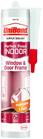 UniBond 2078408 Indoor Window and Door Frame Cartridge - White
