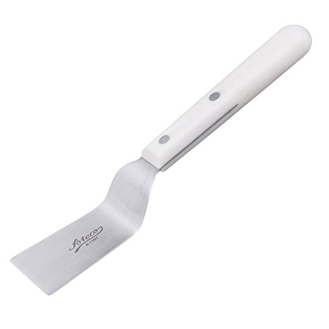 Ateco 1367 Brownie Spatula with 4 by 2-Inch Stainless Steel Blade, Plastic Handle, Dishwasher Safe