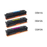 Office Station  Compatible HP 305A CE410ACE411ACE412ACE413A Toner Cartridge with HP Color LaserJet 300400M351M375M451M475 SeriesGood quality and easy to use CyanYellowMagenta