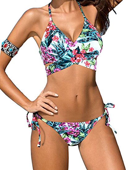 Lomon Women Swimsuit Swimwear Bikini Monokini Tankini Beach Wear Bathing Suit