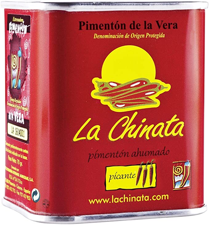 La Chinata HOT Smoked Paprika 70g Tin