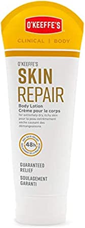 O'Keeffe's Skin Repair Body Lotion and Dry Skin Moisturizer, Instant Soothing Relief, Quick Absorption, Itchy Skin, Tube, 7oz/198g, (Pack of 1), K1700002