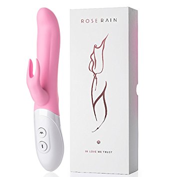 ROSERAIN Heating Vibrators,Rechargeable stimulate massager with wireless for woman G-Sport,female toys or couples toys with 7 vibration modes，whisper,Rechargeable,Waterproof (Pink)