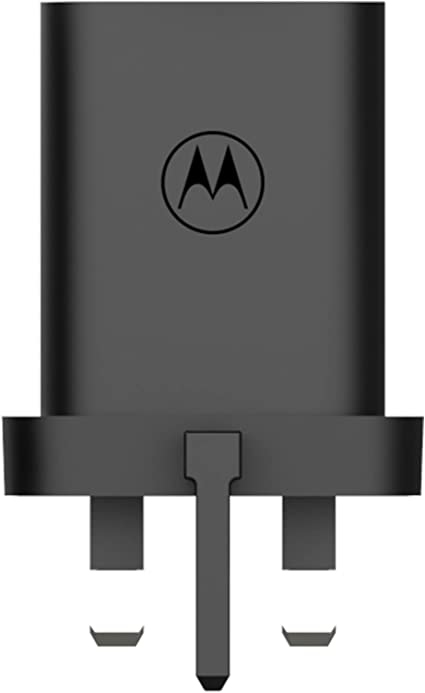 Motorola Original- TurboPower 20W Wall Charger/Power Adapter with SKN6473A 1m USB-A to USB-C cable in etail box with Authentication Label and User Guide