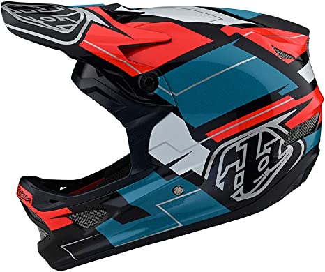 Troy Lee Designs Adult | Downhill | Mountain Bike | BMX | Full Face D3 Fiberlite Helmet Vertigo