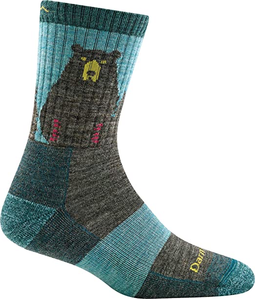 Darn Tough Bear Town Micro Crew Lightweight with Cushion Sock - Women's