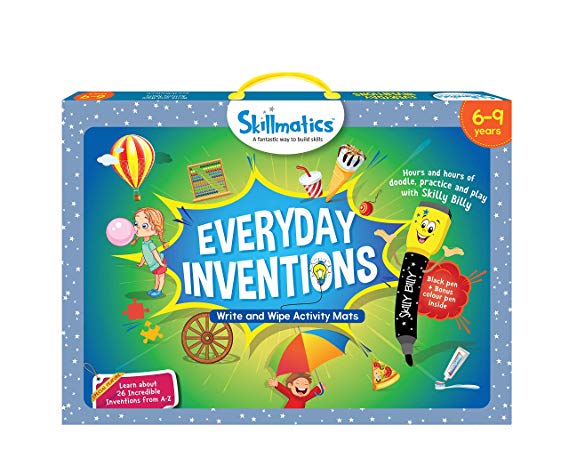 Skillmatics Educational Game: Everyday Inventions (6-9 Years) | Fun Learning Activities for Kids