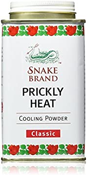 Snake Brand Prickly Heat Cooling Powder, (Classic, 150g) by Snake Brand