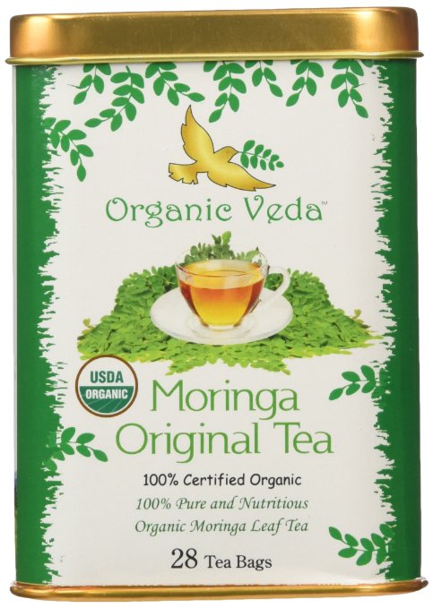 Organic Moringa Original Tea - 28 Bags. USDA Certified Organic. Organic blend of Nutritious Moringa Leaf tea. Original and Authentic.