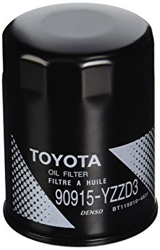 Toyota Genuine Parts 90915-YZZD3 Oil Filter 1/2 Case (QTY 5)