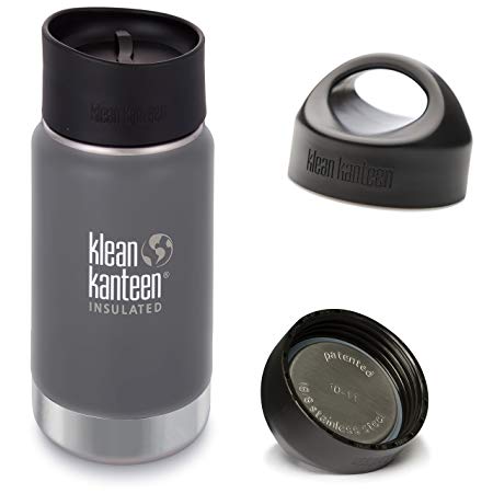 Klean Kanteen Wide Mouth Water Bottle with Loop Cap