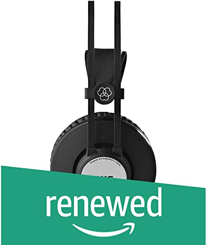 AKG Pro Audio AKG K72 CLOSED-BACK STUDIO HEADPHONES, Black, standart (Renewed)