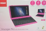 RCA 7 Voyager 13GHz 4Core 16G Android 5 Bluetooth 4 With Keyboard RCT6773W42B Pink